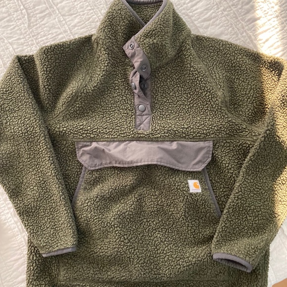 Women’s carhardtt fleece/Sherpa pullover - Picture 1 of 2